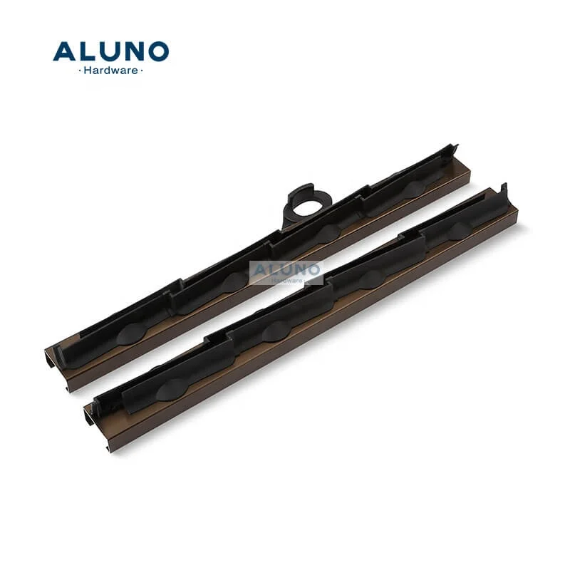Aluno Best Quality Aluminum Alloy Bathroom Glass Louvre Window Windows Louver Frame for Building