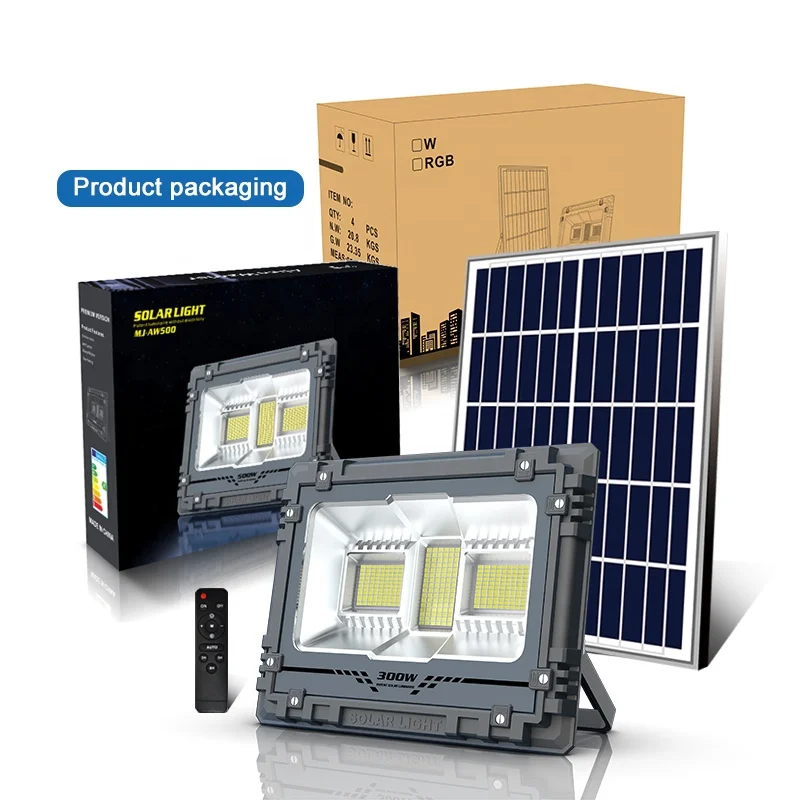 Lmparas солнечные панели, наружные солнечные панели 60W100W200W300W500W800W RGB, светодиодные лампы