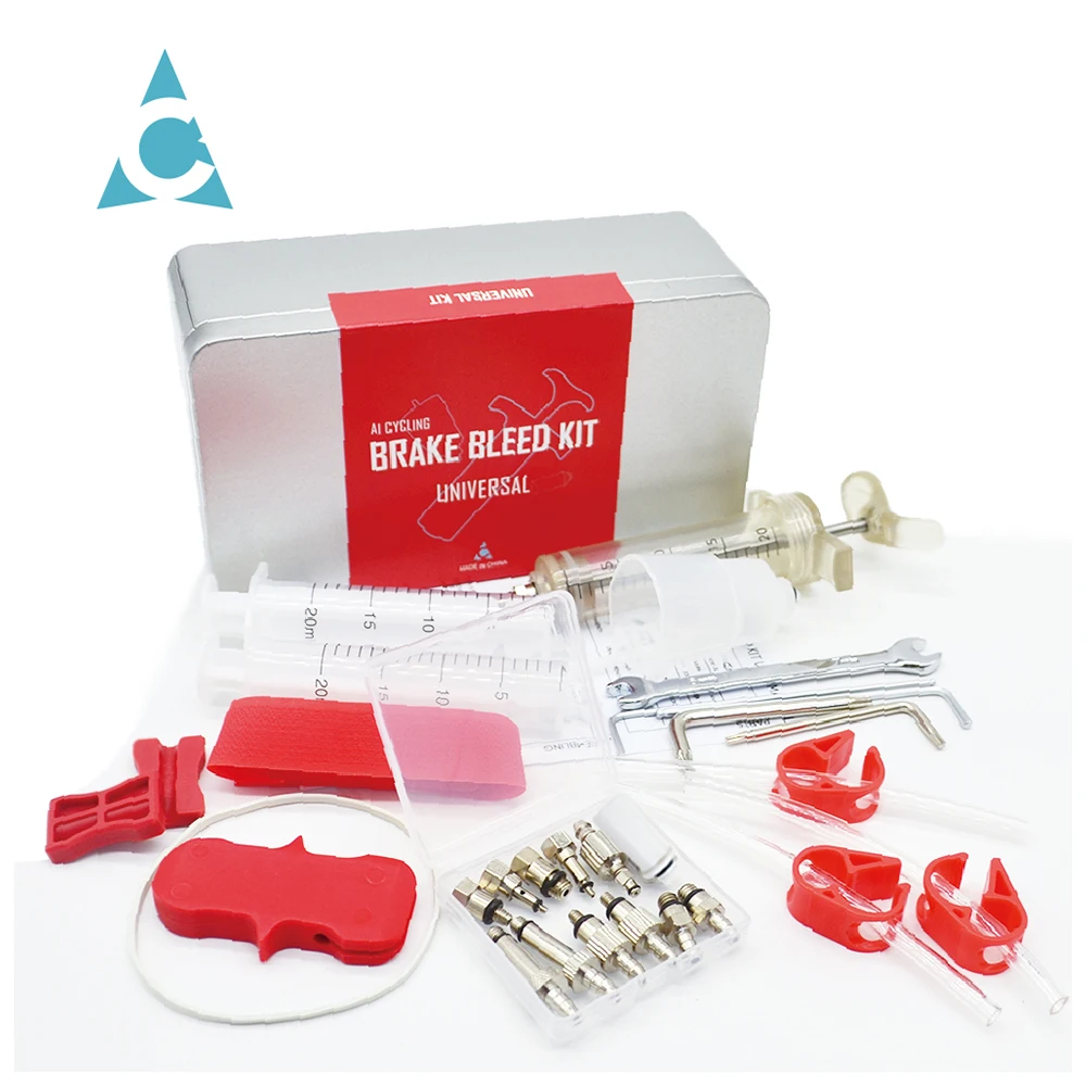 Bike Hydraulic Disc Brake Bleed Kit tool Universal For MTB and ROAD MAGURA HAYES AVID FORMULA
