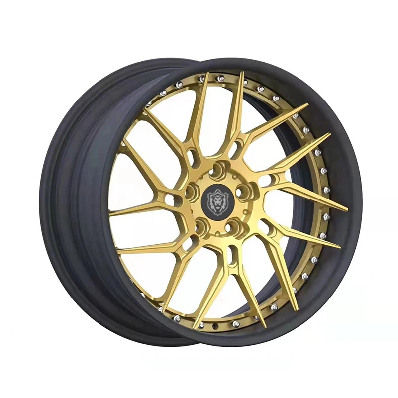 Factory Aluminum Alloy Wheel Rims Forged 2 piece Wheel 18inch 19inch 20inch 21inch 22inch for cars