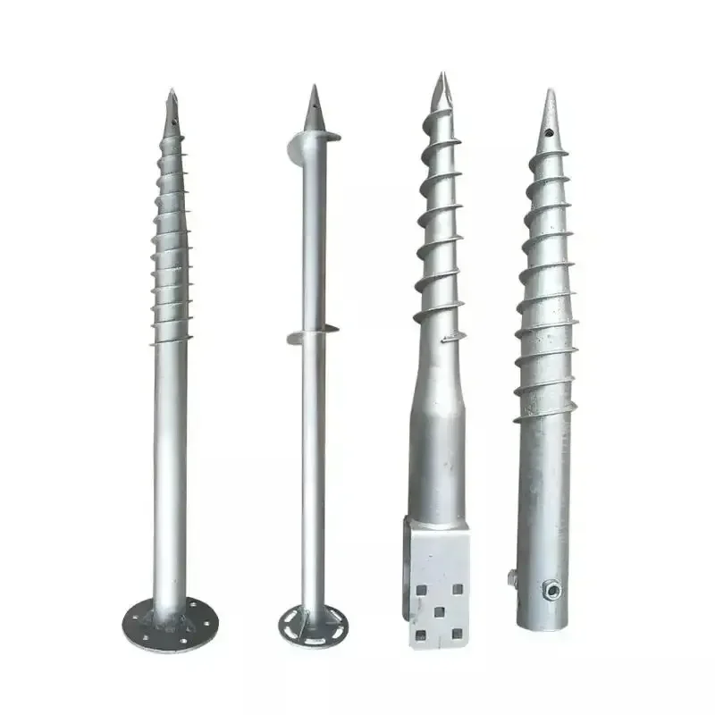 Corigy Multiple Styles Ground Screw Post Anchor Pile Solar Screw Pile ForSolar Ground Screw