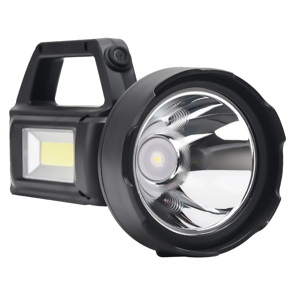 Multi-function P50 strong light searchlight P70 flashlight long-range USB charging power display Earthquake Emergency Lighting