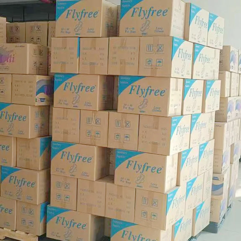 Daily Use Feminine Pads Wholesale Manufacturer Super Breathable Anion Winged Sanitary Napkin