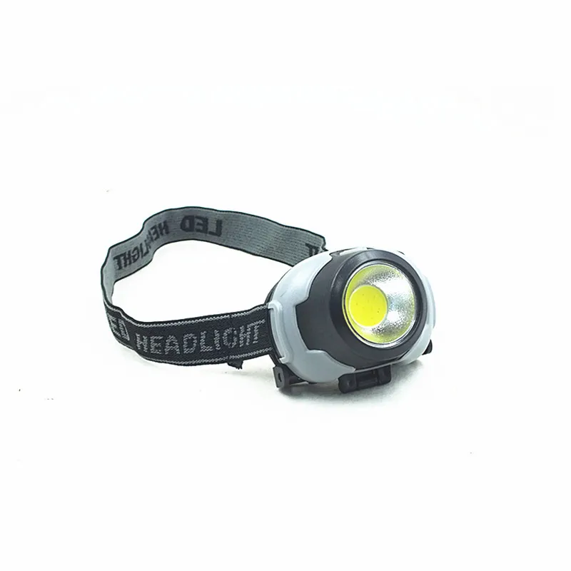 Mini Fishing Light COB LED Headlamp Torch  Headlight Head Flashlight For Outdoor Camping Night