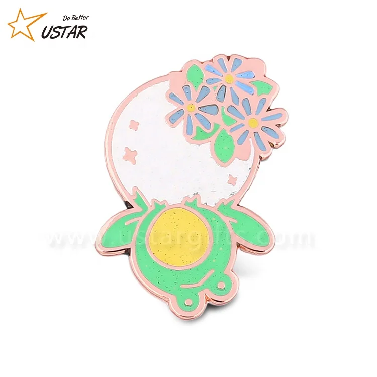 
Factory direct personalized custom logo die cast gold plating Hat for souvenir epoxy badge metal brass iron enamel lapel pin 