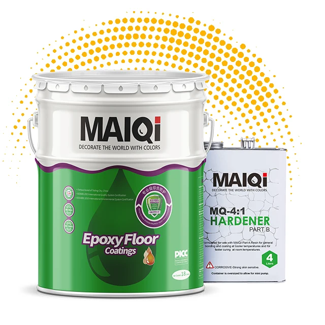 Maiqi Self-leveling Floor Paint epoxy garage coating concrete floor paint sealeat wear resistance layer concrete painting