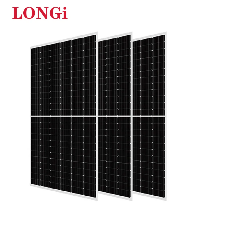 Хорошая распродажа солнечная панель Longi 600 Вт класса 580 585 590 595 моно кристаллическая крыша
