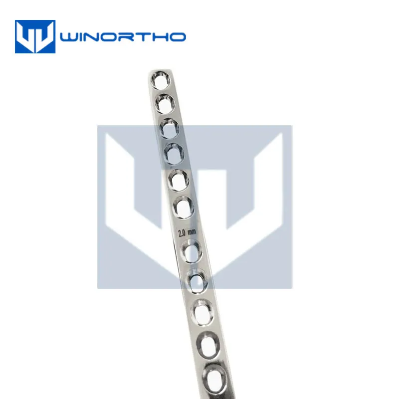 2.7mm veterinary DCP Orthopedic Plate Stainless Steel trauma bone plates animal dynamic compression