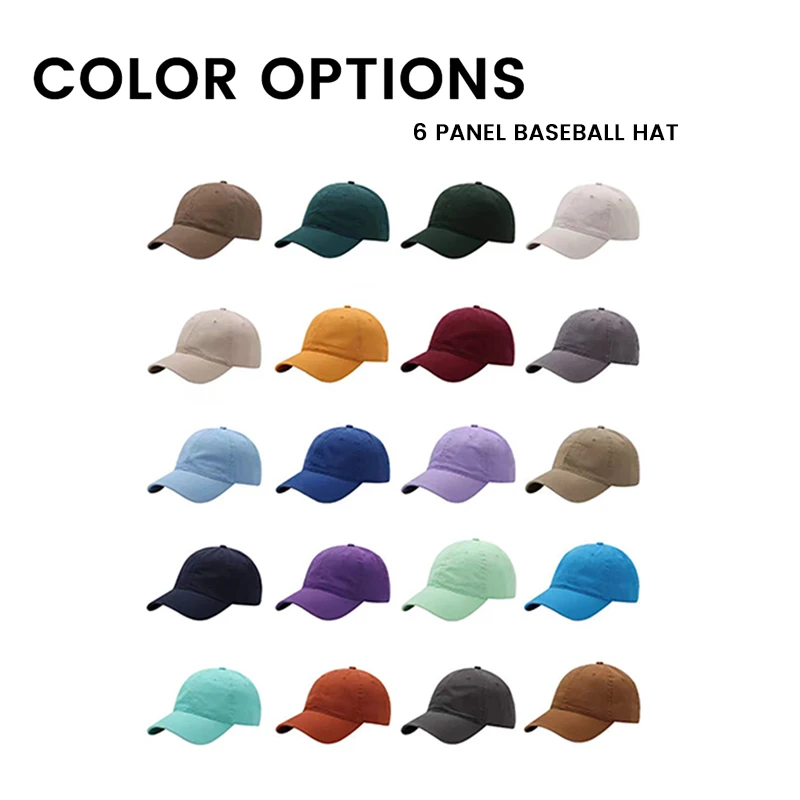 Custom customize 3D embroidery 6 panel cotton curved brim bill unstructured dad baseball gorras gorra caps hats