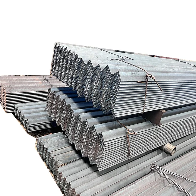 ASTM q345 types of carbon steel equal angle price per kg iron angle steel bar