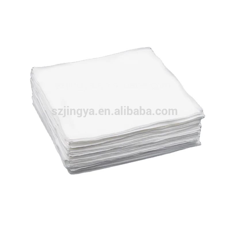 Laser cut custom custom multi purpose cleanroom wiper 1009sle car cloth cleaning