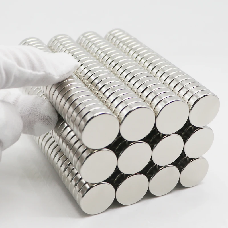 Manufacturer Super Strong N52 Neodymium Magnet Nickel-coating Disc Neodymium Magnet