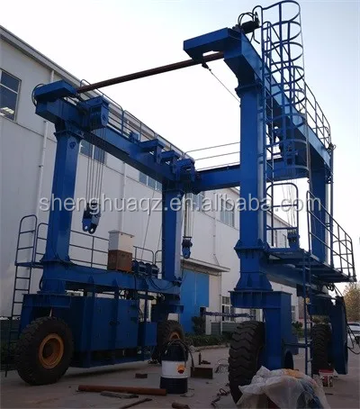 100 ton 200 ton 300 ton Boat lifting crane shipyard marine travel lift boat lifting gantry crane for sale
