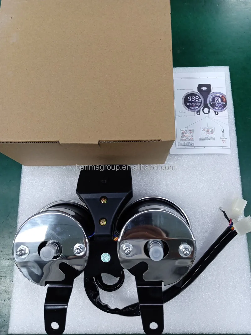 HF GN 125 GN125 125CC digital speedometer meter for motorcycle piezas de moto GN 125 velocimetro digital moto