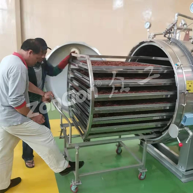 automatic steam wild pepper sterilization machine