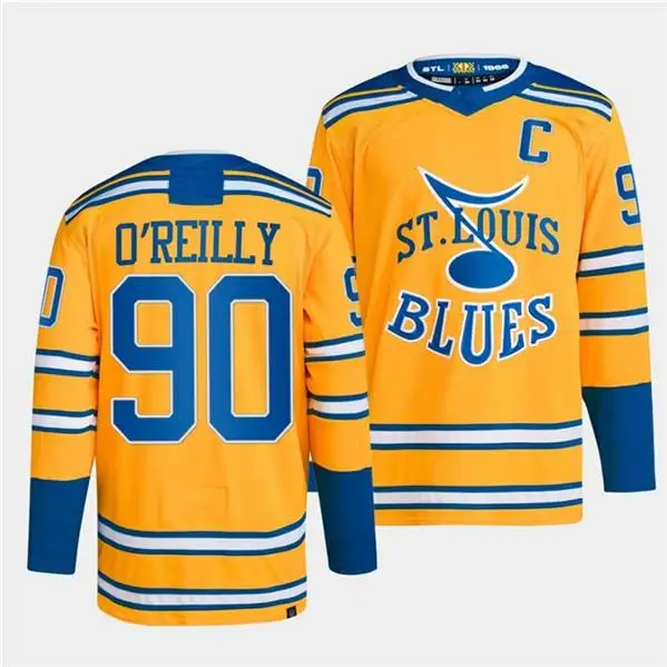 SDH-033 Louis Blues 2022-23 Reverse Retro Jersey Tarasenko 55 cotton Parayko 25 Kyrou Hockey Jersey
