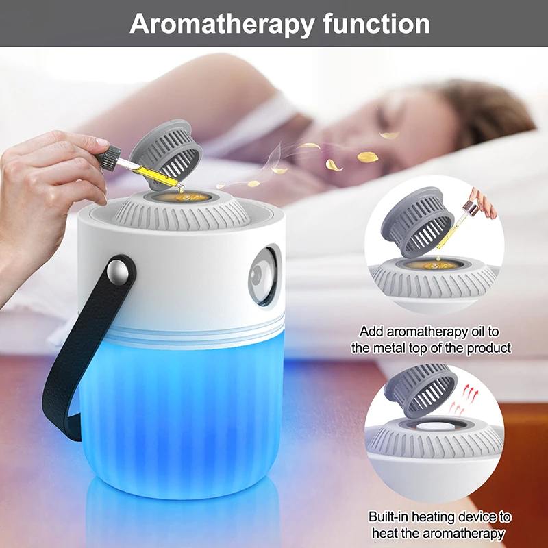 New Colorful Magic Cool Rechargeable Outdoor Portable Led Camping Light