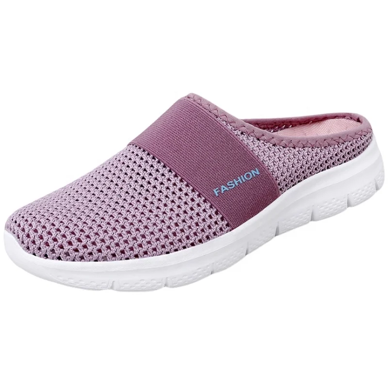 New Summer Breathable Outdoor Slippers Light Non-Slip Casual Beach Slippers For Women