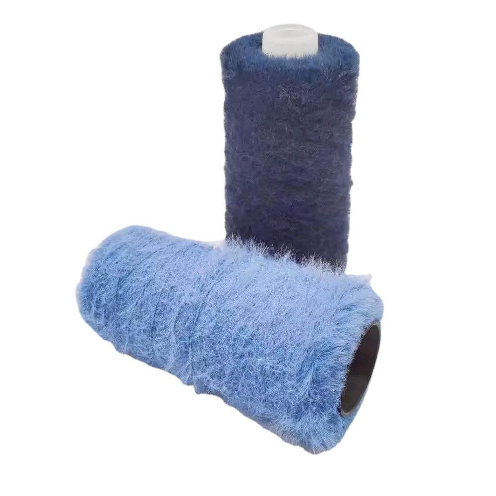 
Soft imitate eyelash yarn for knitting Hand-knitted t-shirts mink yarn feather yarn 