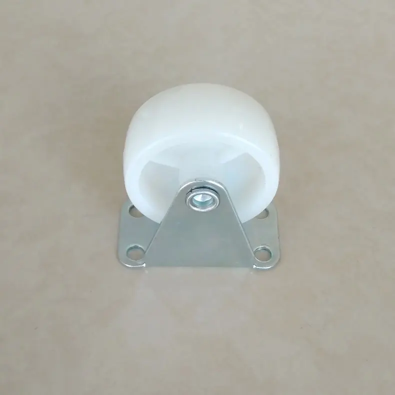 Best Quality Rigid Caster Wheel PP 2inch  50mm  white caster wheel