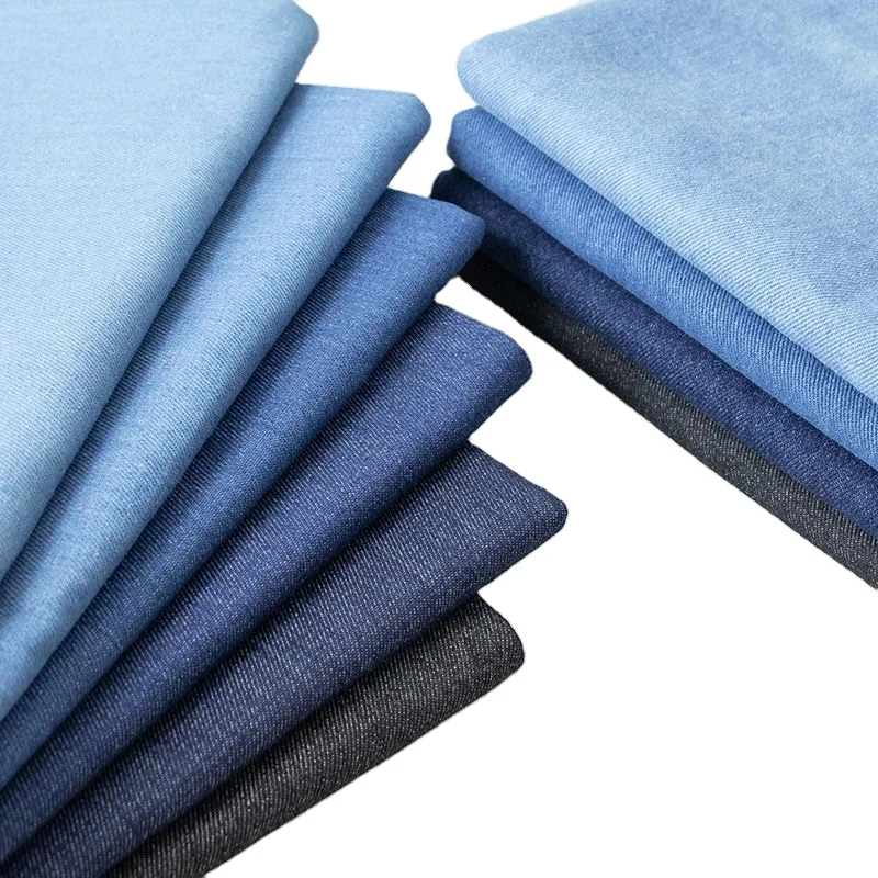 Manufacturers direct mixed denim stock 8-14 oz indigo stretched best price