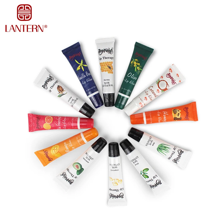 Custom logo lip care chapstick lip balm for kids lip gloss