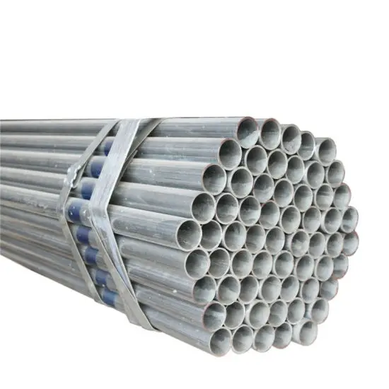 Factory price customized outer diameter 28 thk: 0.8/1.0 mm *4m/ Pc galvanized steel pipe