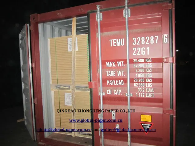 GC1/GC2 FBB paper board C1S custom size