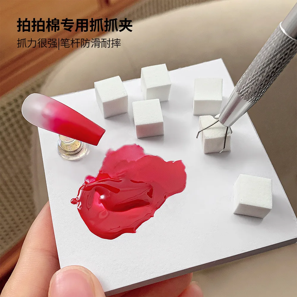 50PCS Nail Sponge Not Easily High Rebound  Deformed Pat Cotton Beauty Tools Multi-Functional Sponge Soft No Odor Blush Sponge