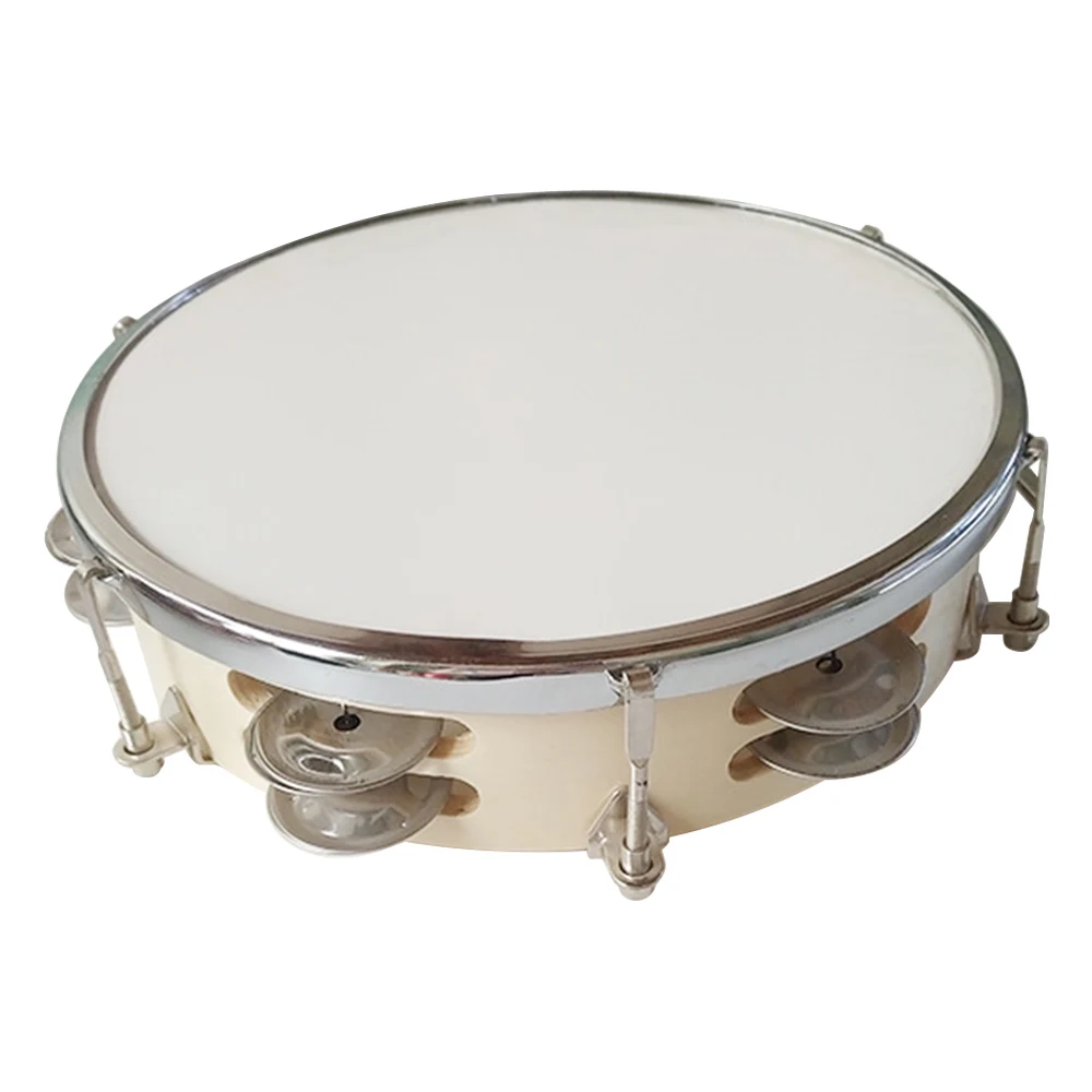 10-inch Adjustable Hand Tambourine