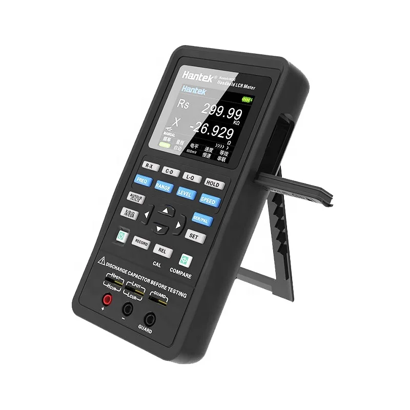  Hantek 1833C портативный цифровой измеритель иммитанса индуктивности постоянной ёмкости универсальный конденсатор сопротивление тестер измерения