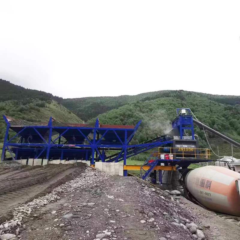 Construction Machinery Elba Buy Mini Mobile Concrete Batch Plant 60m3 Mobile Concrete Batching Plant Price