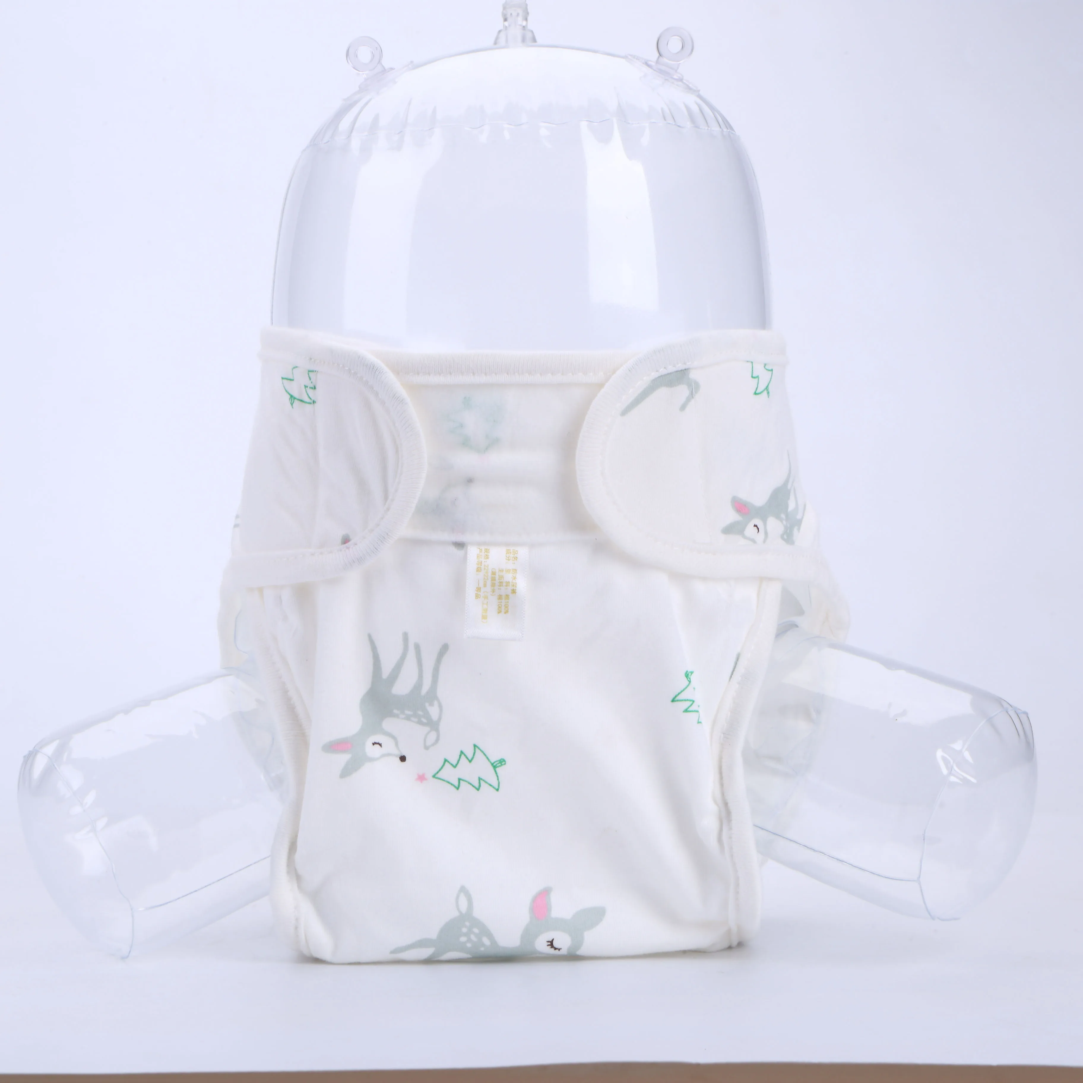 
baby cloth diaper reusable cloth diaper cloth combination Cotton knit material diaper set 