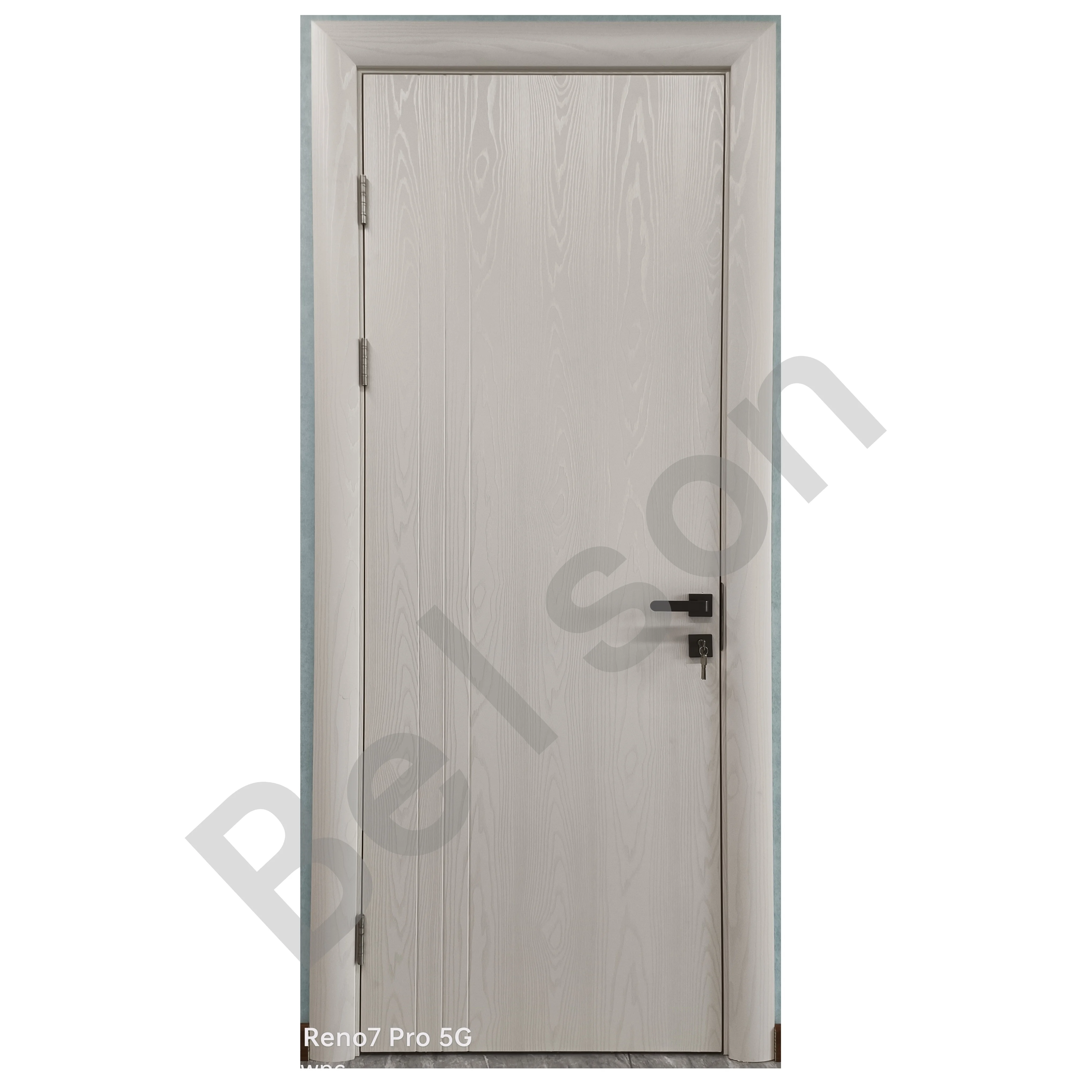 Huangshan Belson WPC Cheap Price Waterproof China Made New Design Interior Israel High Quality Wood Panel Wpc Door
