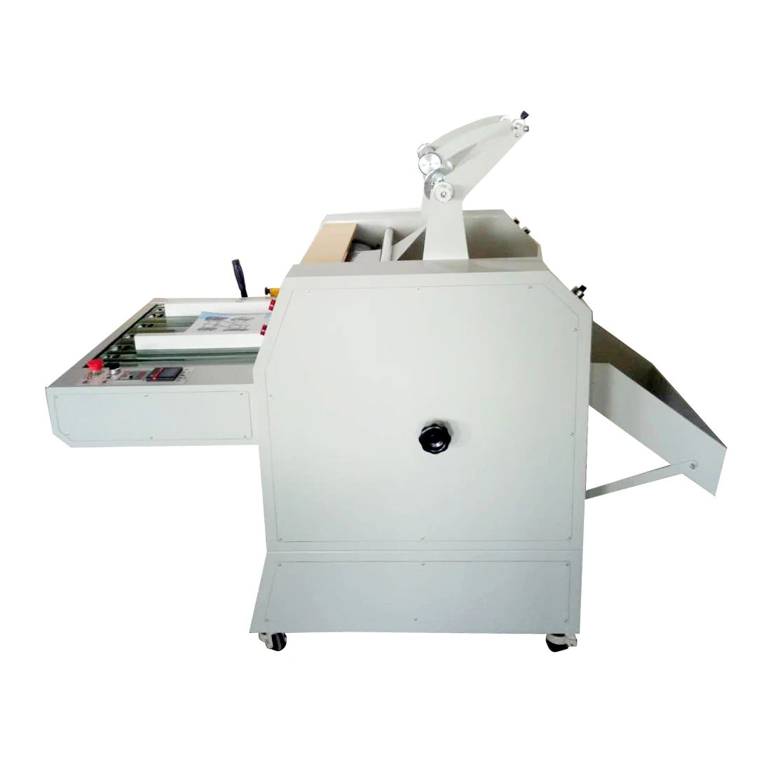 Automatic anti-roll laminating machine Large steel roll laminating machine Small automatic laminating machine Coated paper