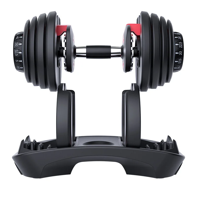 Wholesale Adjustable Dumbbell Set Barbell Dumbbell Weights Set with Connecting Rod Weight Training Kit