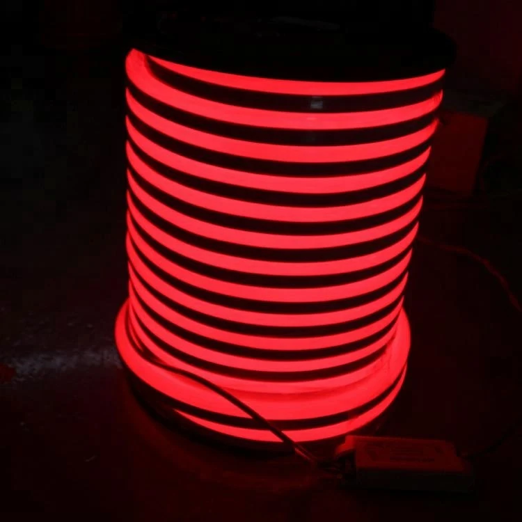 
Customization 220V 180 Luminous Angle Holiday Decoration LED RGB Neon Strip Light 