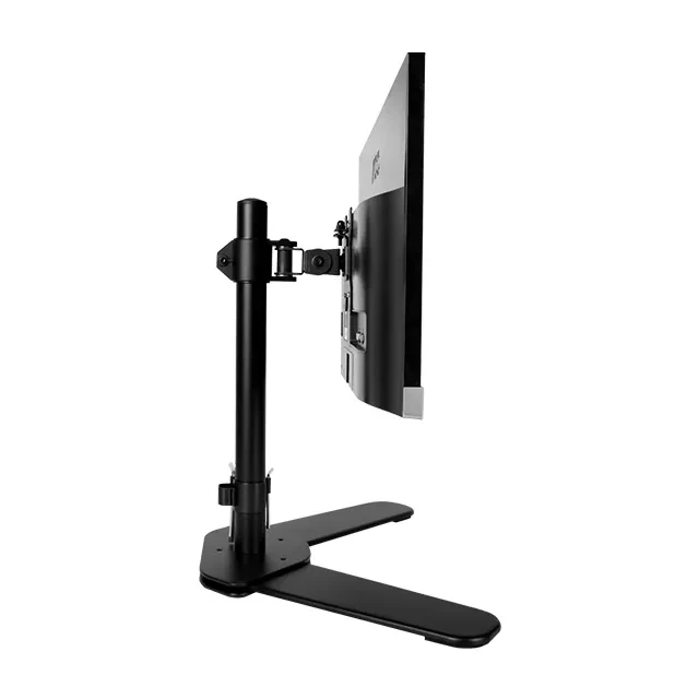 Регулируемая на 360 градусов подставка для монитора с одной длинной ручкой Настольный кронштейн Vesa для компьютера для ЖК-дисплея 14-27 дюймов