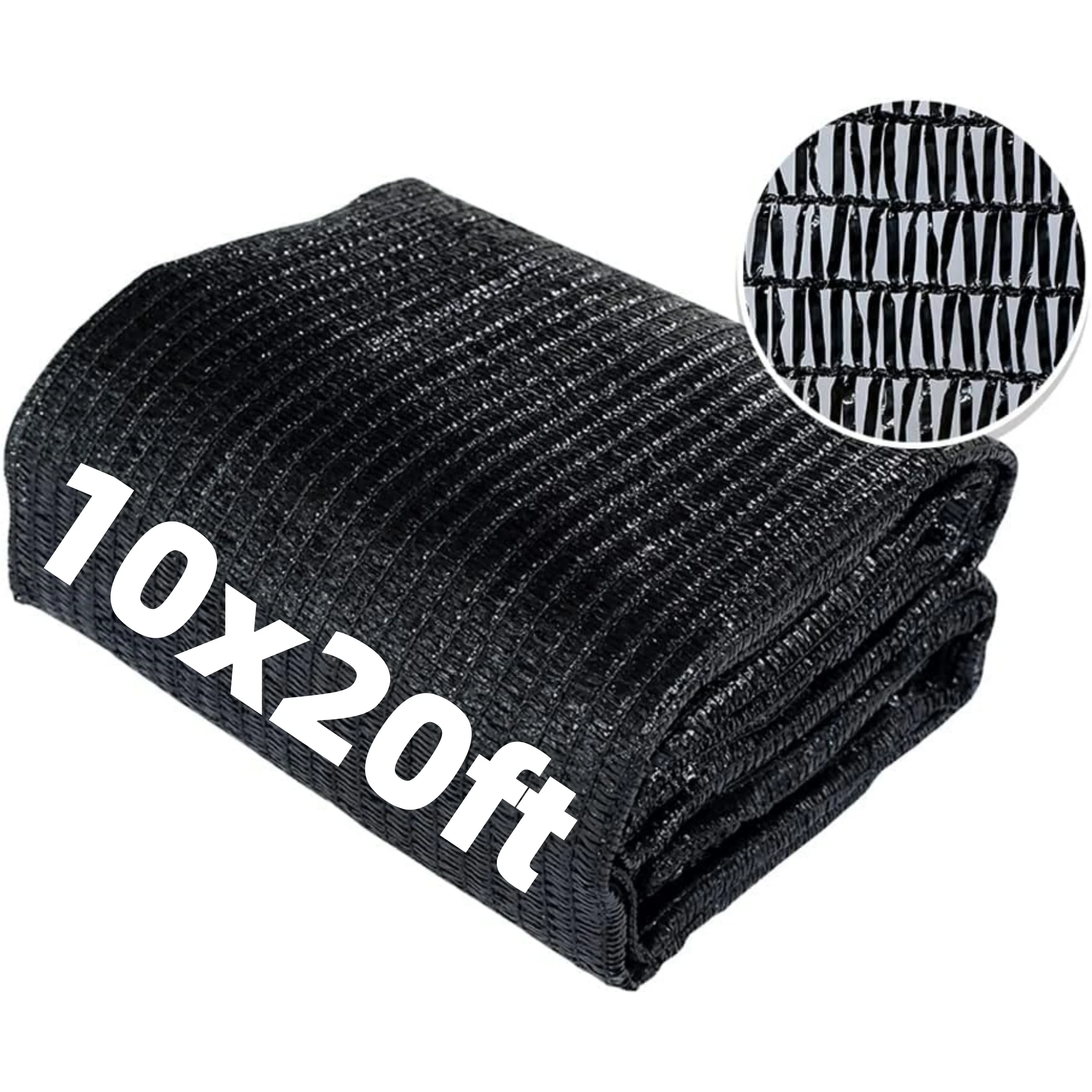 40% Garden netting mesh 10 x 20 FT shade cloth greenhouse sun shade net for greenhouse, garden, patio plants, pergola