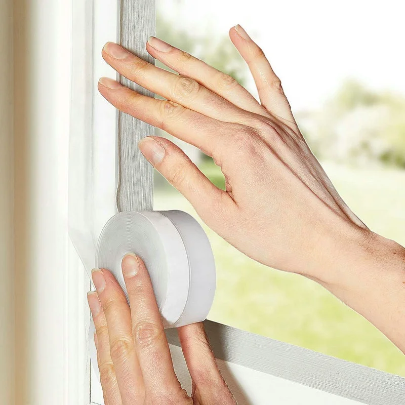 Self Adhesive Door Windshield Sealing Tape Window Door Bottom Edge Seal Strip Door and Window Seals Draught Away