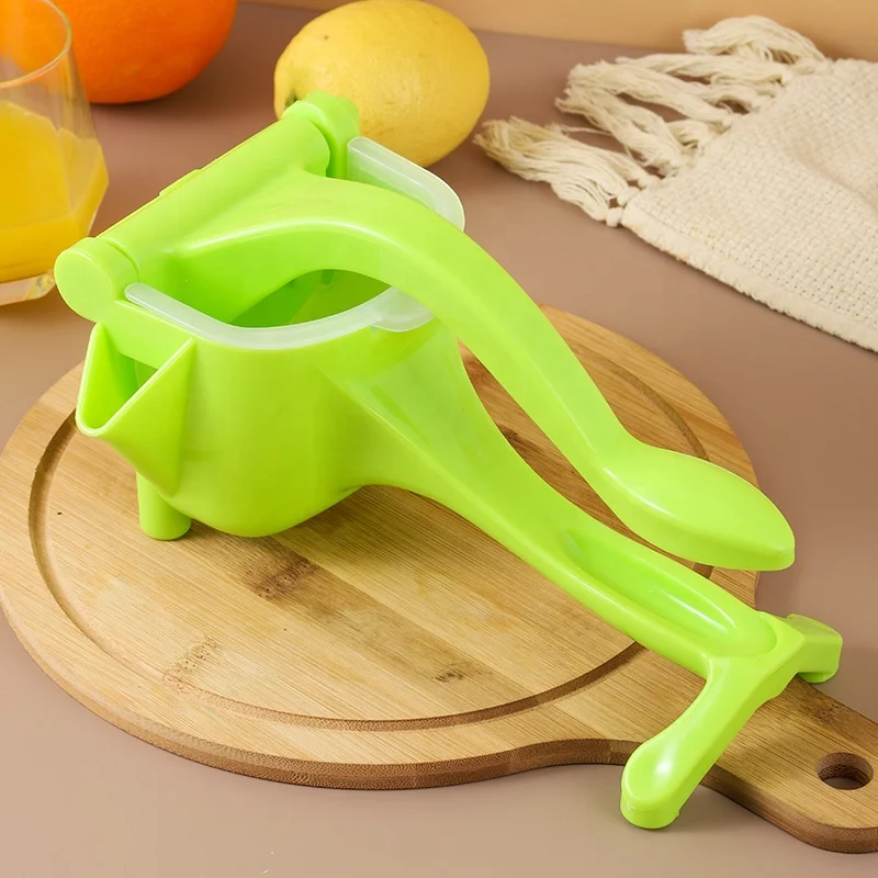 FANGYUAN plastic fresh fruit vegetable manual hand press commercial orange portable juicer extractor lemon squeezer