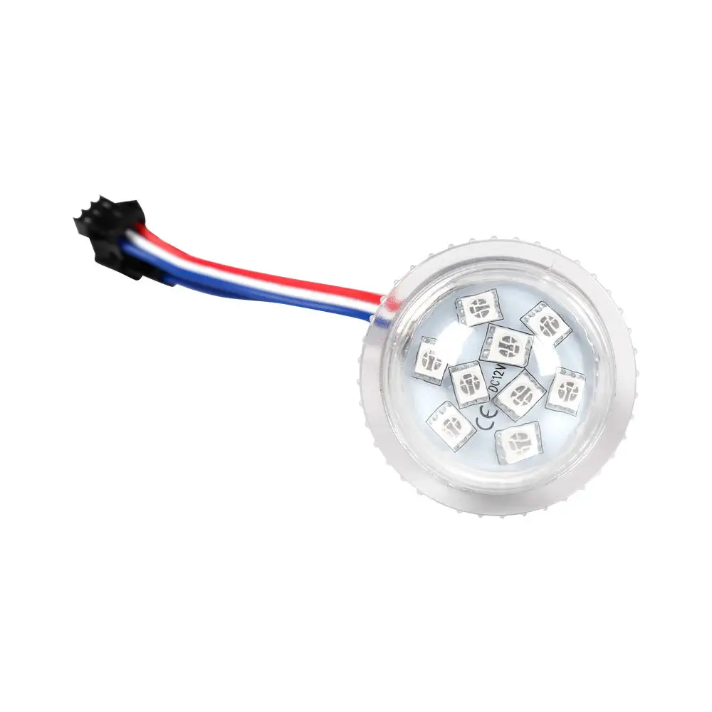 Диаметр 35 мм rgb Полноцветный светодиод 5050 smd Шэньчжэнь Хамелеон светодиодный светильник 24 В постоянного тока ucs2903 пиксельный