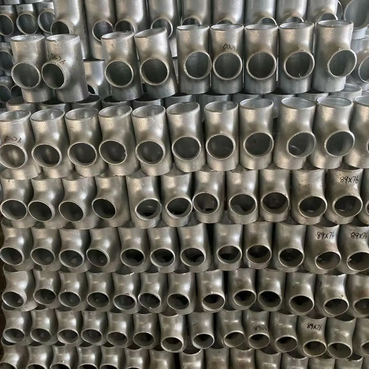 YOUFA Low Price Wpb A234  Seamless  Carbon Black Steel Butt-Welding Pipe Fitting Straight Reducer Tee DN300/400/500