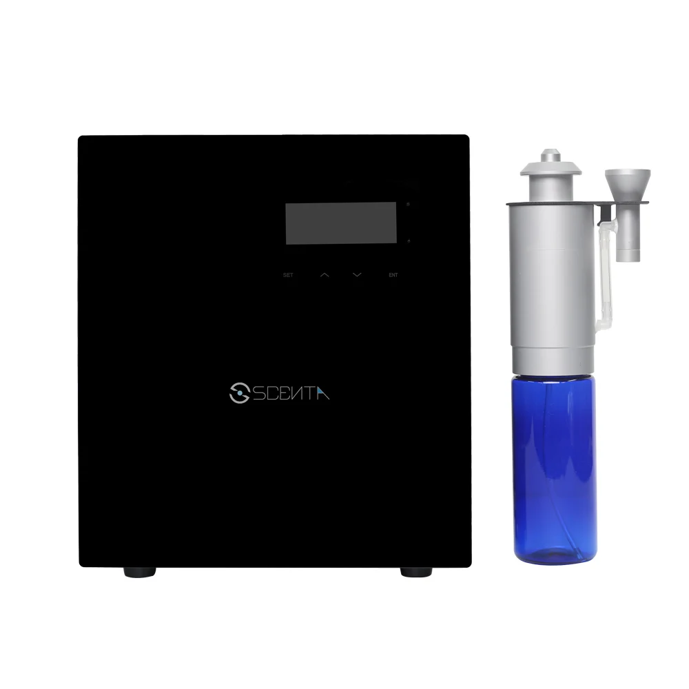 SCENTA Wholesale Custom Commercial Scent Diffuser Machine Refill Essential Oil,Electric Hotel Perfume HVAC Aroma Diffuser Device