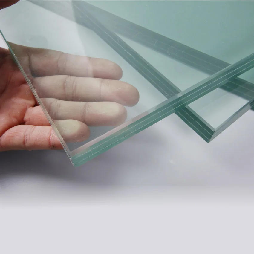 Factory Price 6mm 7mm 8mm 10mm 12mm 14mm  Laminated Glass Industrial Bathroom Kitchen Workshop Supermarket Glass Laminated