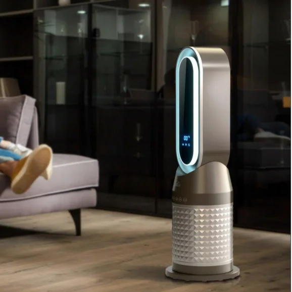 Hot Tower ceramic Heater fans  Remote Control PTC 2000W Cool heat 2in1