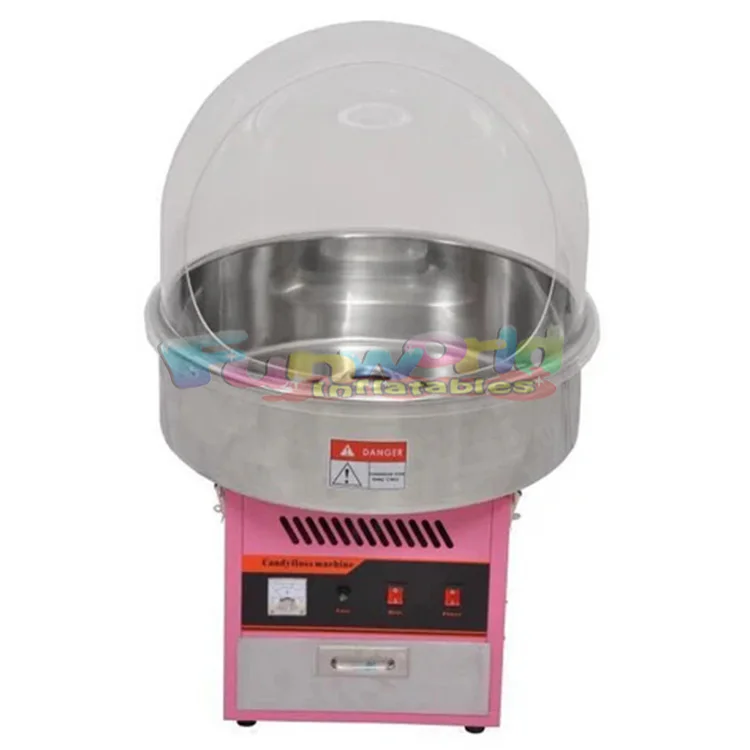 Commercial mini automatic cotton candy machine capacity electric cotton candy vending machine for kids