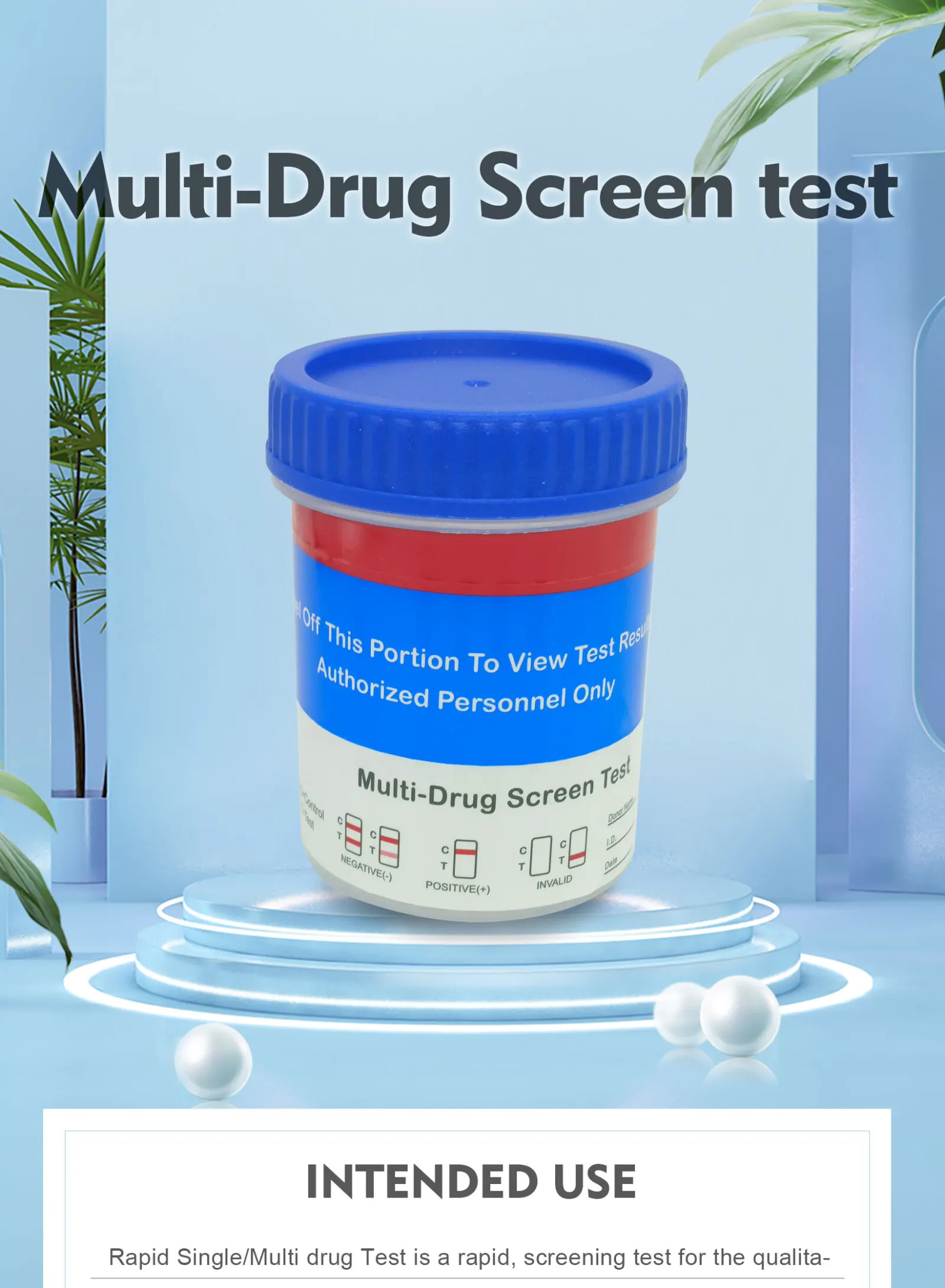 Multi Drugtest One Step Urine Drug Medical Diagnostic Urine Drug Of Abuse Rapid Testing Kit