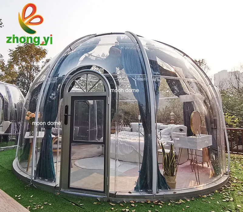 Popular Glamping Tent Transparent Competitive Price Polycarbonate Dome House