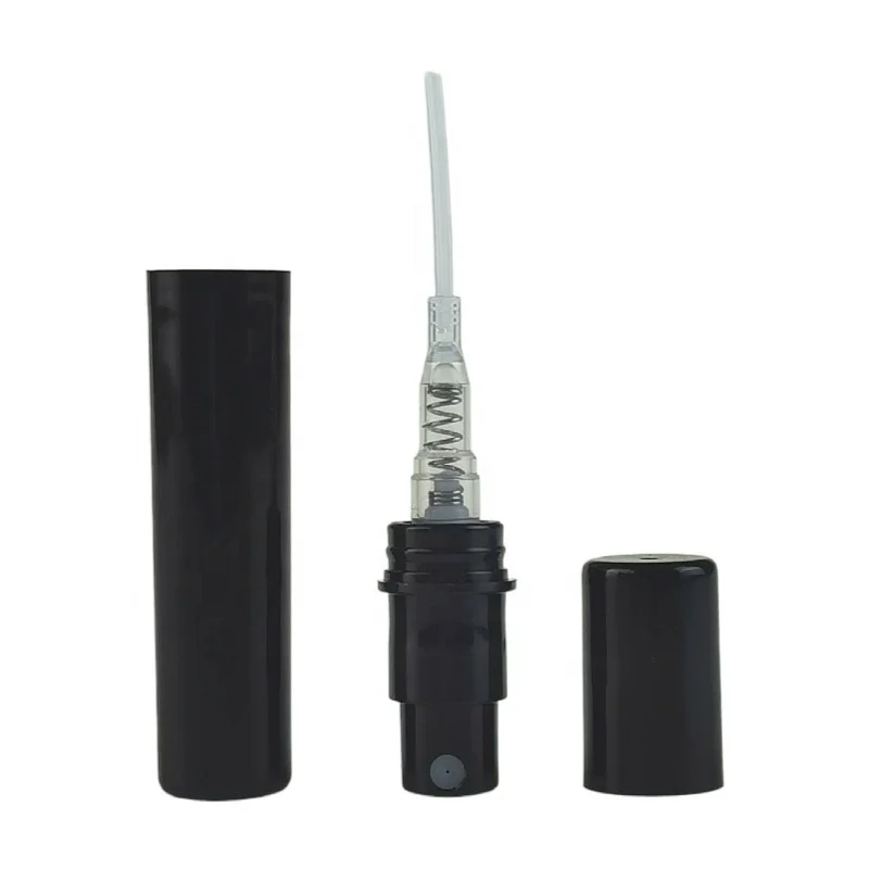 2ml 3ml 4ml 5ml  black pen shape tube PP perfume spray bottle sprayer bottles